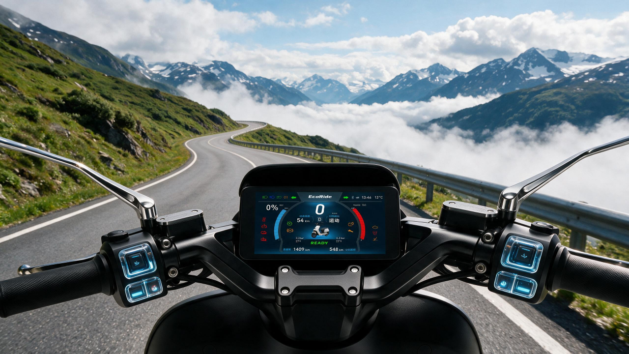 MEGAHUNT MCU-Based Electric Two-Wheeler Reference Solution: Elevating the Smart Riding Experience